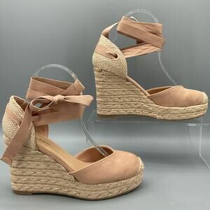 Women's Tan Wedge Sandals